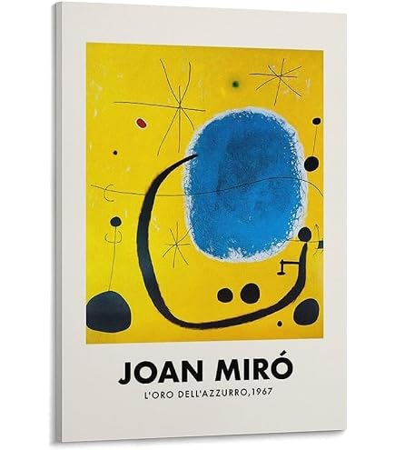 Amazon.co.jp: ポスター ジョアン ミロ Parler seul Lithographie